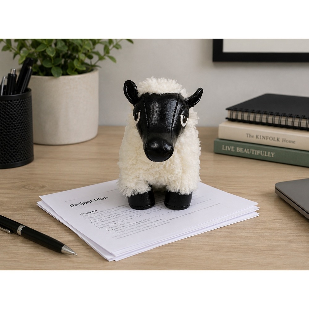 Züny Heavy Sheep Paperweight